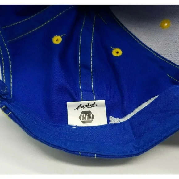 NAPA Racing #56 Martin Truex Jr #28 Ron Chapps Baseball Cap Hat Lightening MWR - Picture 5 of 6
